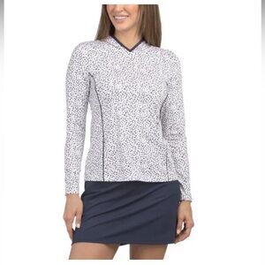 KINONA Layer It Up Hooded Long Sleeve Golf/ Active top.